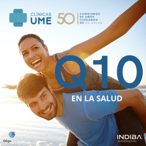 Descubre la Q10 en tu salud