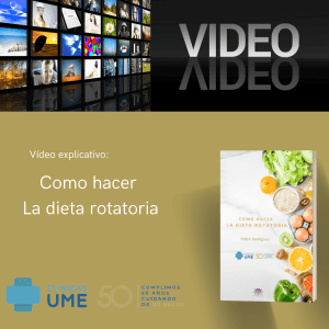 Vídeo explicativo: Cómo hacer la dieta rotatoria para sensibilidad alimentaria