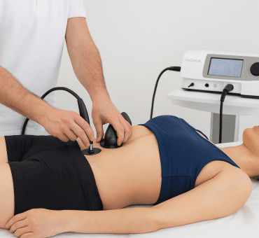 Tratamiento fisioterapéutico con tecnología Indiba