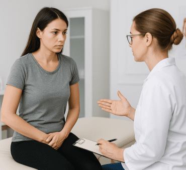 Reeducación del suelo pélvico con fisioterapia